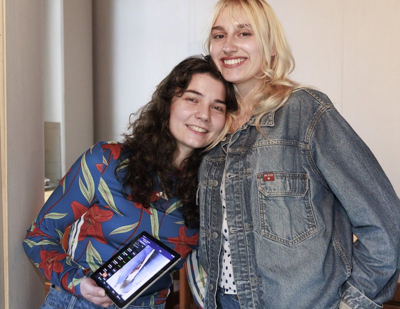 Panoraia Igoumenoi, Carmen van Buuren at the Beyond Design Awards 2026, Borisov Amsterdam