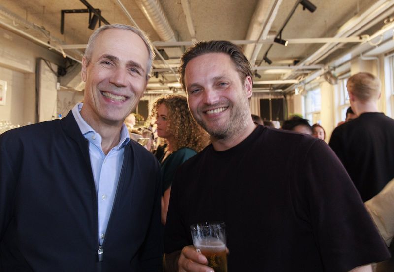 Titus Darley, Rick Tegelaar at the Beyond Design Awards 2026, Borisov Amsterdam