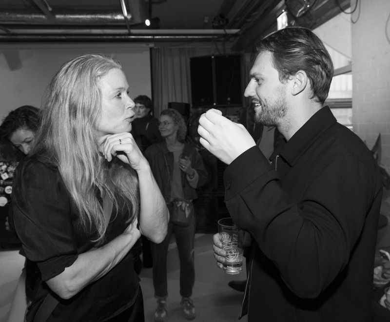 Sanne Schenk, Aaron van Bindsbergen at the Beyond Design Awards 2026, Borisov Amsterdam