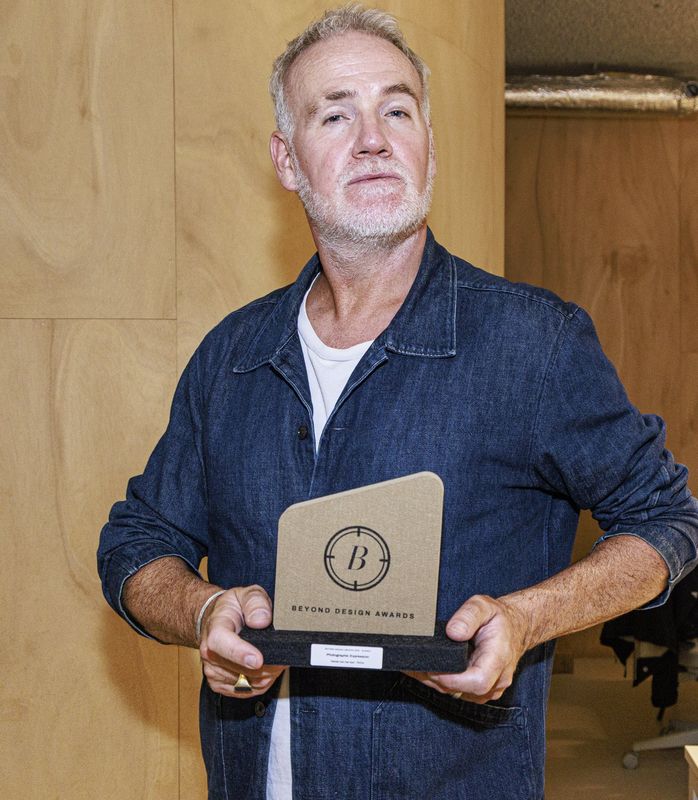 Reinier van der Aart at the Beyond Design Awards 2026, Borisov Amsterdam