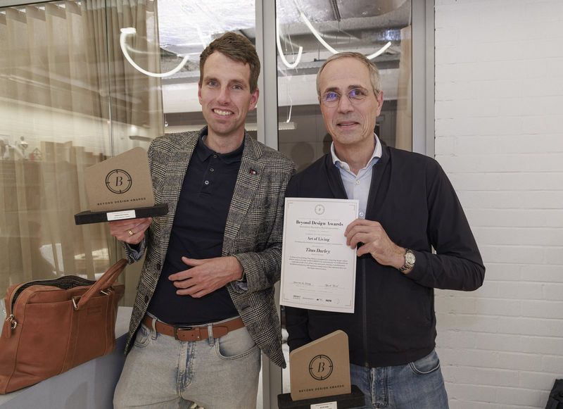Titus Darley, Jasper van Engelenhoven at the Beyond Design Awards 2026, Borisov Amsterdam