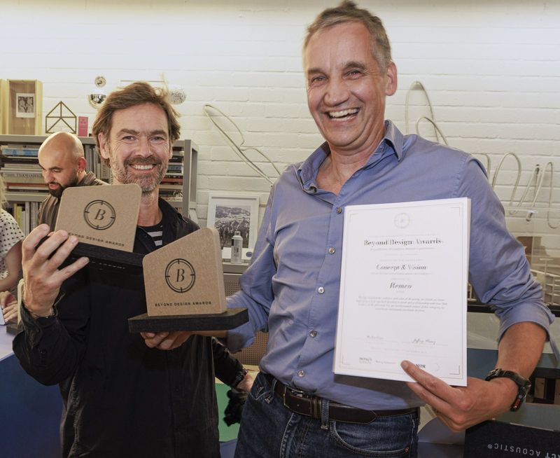 Remco van der Voort at the Beyond Design Awards 2026, Borisov Amsterdam
